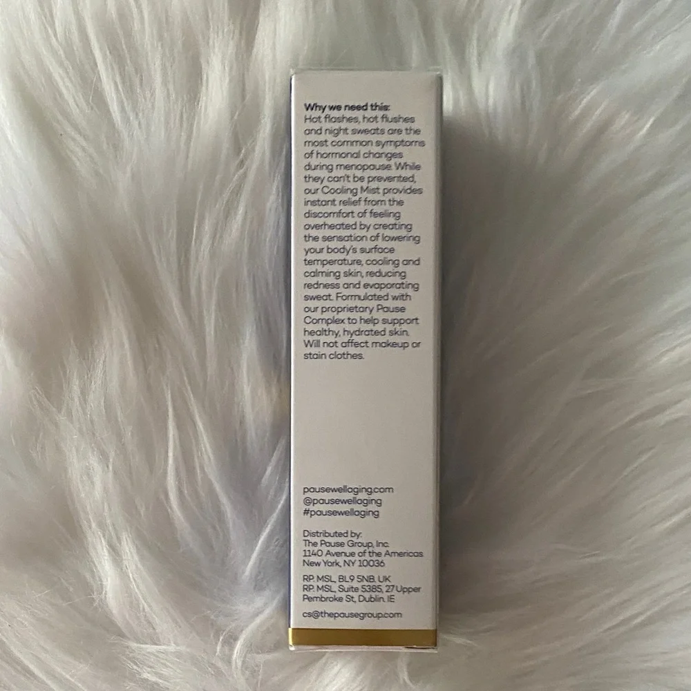 Pause Cooling Mist -instantly cools and calms new and sealed in box - Picture 3 of 9